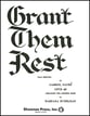 Grant Them Rest Concert Band sheet music cover
